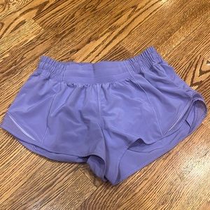 NWOT Purple Hotty Hot Shorts Size 6 2.5”